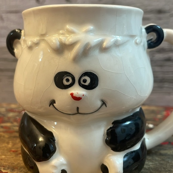 Vintage Holt-Howard Panda Bear Cup Mug - Picture 2 of 12
